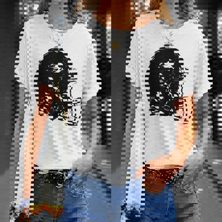 アメフト ヘルメット スケッチ アメリカンフットボール トレーニング Tシャツ 彼女への贈り物