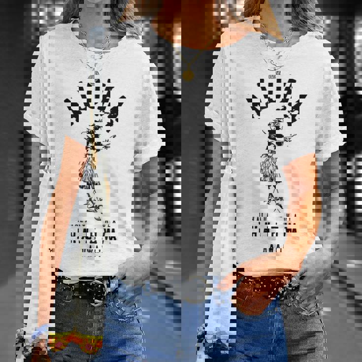 アロハ フラクラブ ハレイワ ハワイ Tシャツ 彼女への贈り物