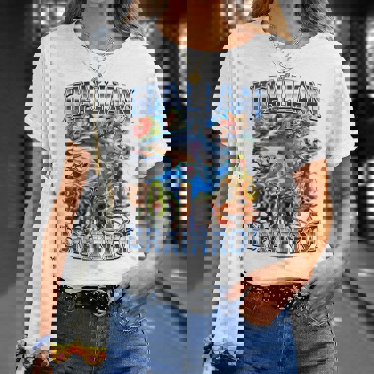 イタリアンブレイン 長袖tシャツ Tシャツ 彼女への贈り物