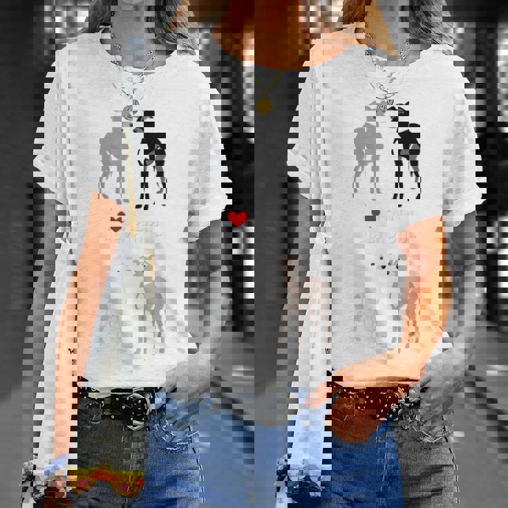 イタリアン・グレイハウンドが大好き Tシャツ 彼女への贈り物