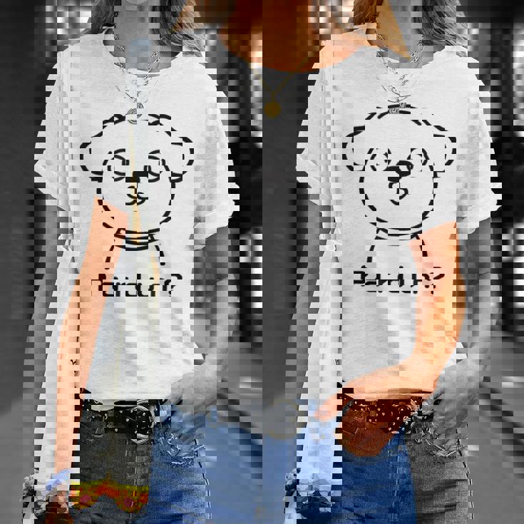 イヌ メンズ レディース 動物 かわいい おもしろ ジョーク ギャグ好き Tシャツ 彼女への贈り物