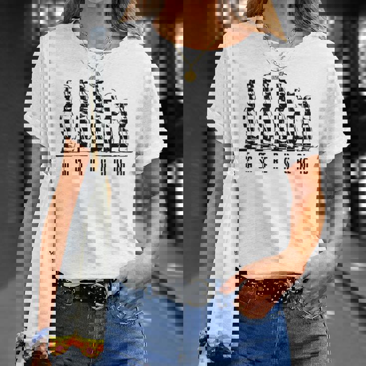 イースター島 モアイストーン モノリシック像 お土産 Tシャツ 彼女への贈り物