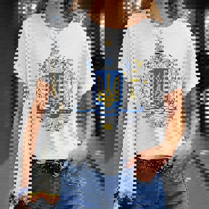 ウクライナ ウクライナ国旗 トラディショナル 長袖tシャツ Tシャツ 彼女への贈り物