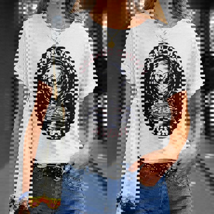 エイリアンピザオファー 宇宙の地殻が待っている 長袖tシャツ Tシャツ 彼女への贈り物