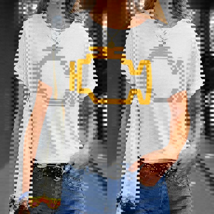 エンジンをチェック Tシャツ 彼女への贈り物