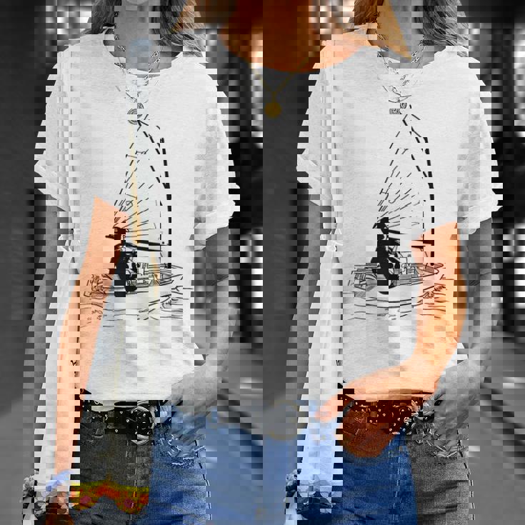 オプティミストヨット Tシャツ 彼女への贈り物