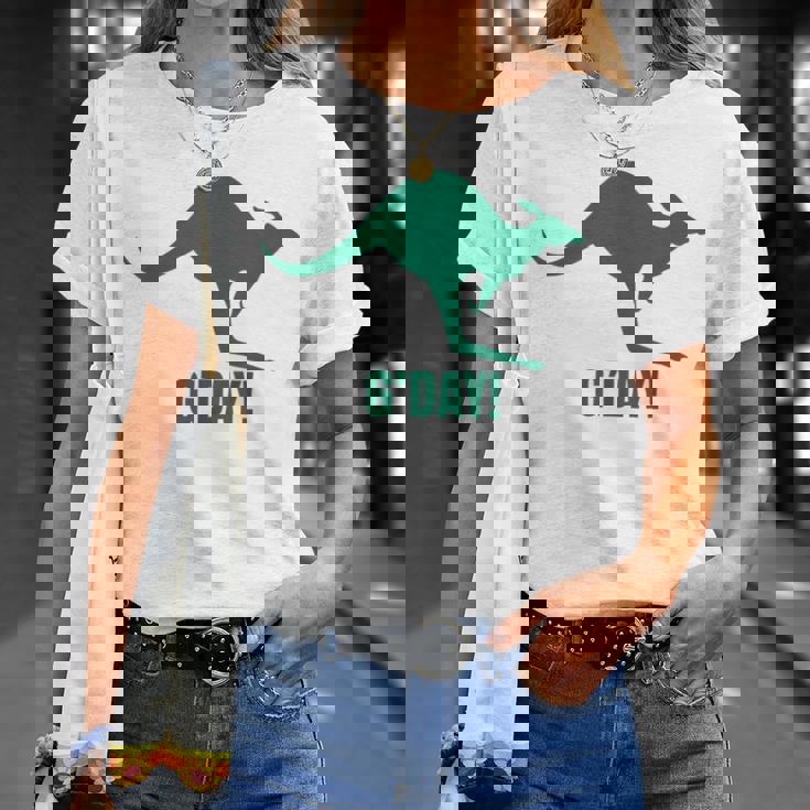 オーストラリア地図 カンガルーtシャツ オーストラリア カンガルー オーストラリア Tシャツ 彼女への贈り物