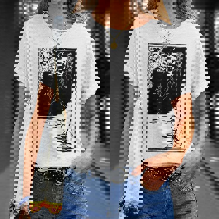 オーブリー・ビアズリーのクライマックス Tシャツ 彼女への贈り物