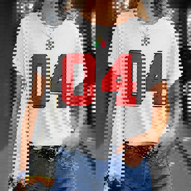 カレッジ 04 ナンバー スタイル ヴィンテージ イタリア国旗 Tシャツ 彼女への贈り物