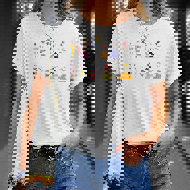 カンディンスキー 絵画 Xvi のためのスケッチ グレート ゲート アートワーク Tシャツ 彼女への贈り物