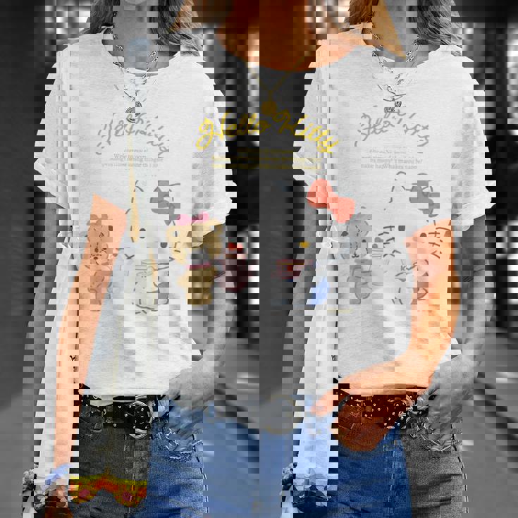 キッズ ハローキティ ハピネスマイルーム Tシャツ 彼女への贈り物