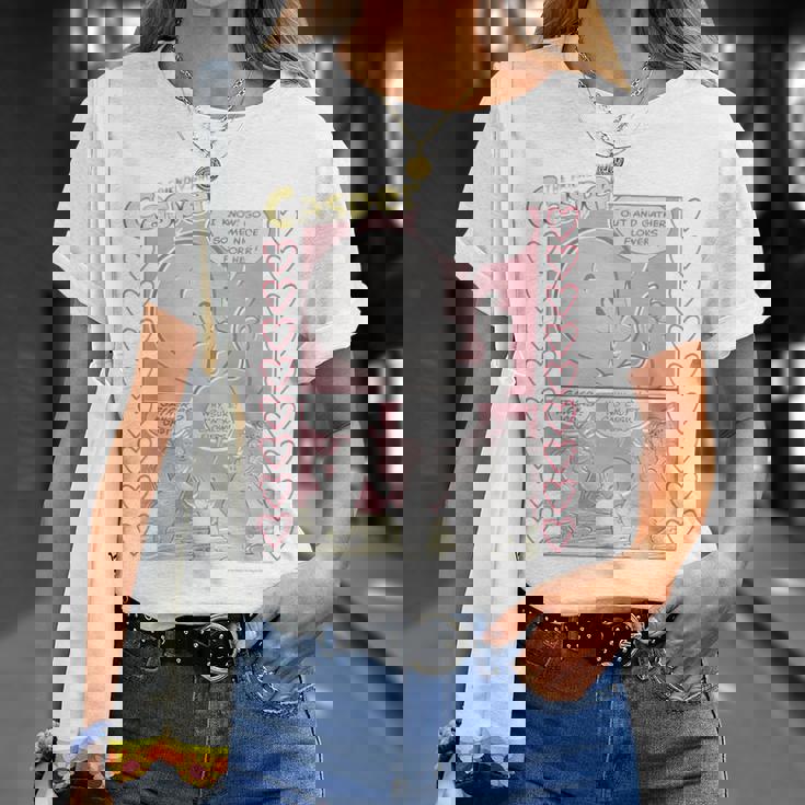 キャスパー・ザ・フレンドリー・ゴースト バレンタインデー コミック Tシャツ 彼女への贈り物