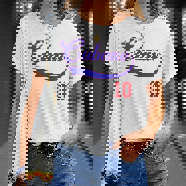 キューバノ 野球 お土産 スラング 男の子 アセレ キューバ キューバ 男性 Tシャツ 彼女への贈り物
