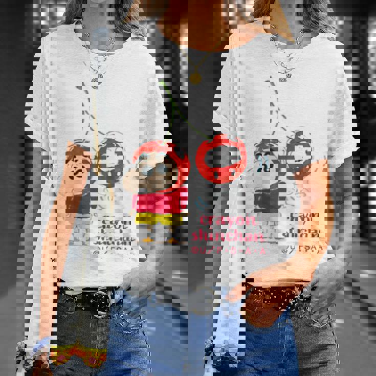 クレヨンしんちゃん さくらんぼしんちゃんワンポイント Tシャツ 彼女への贈り物