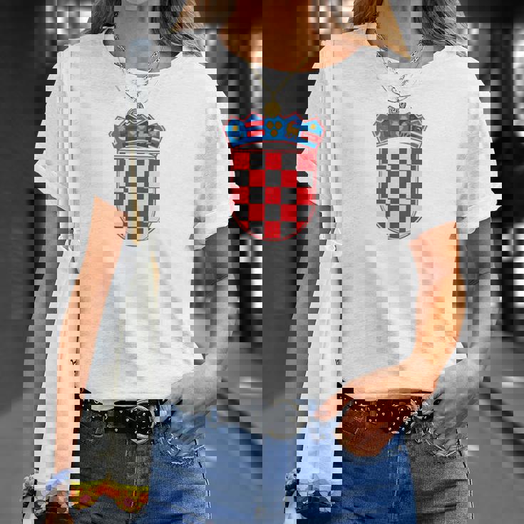 クロアチア ヴィンテージ クロアチア国旗tシャツ Tシャツ 彼女への贈り物