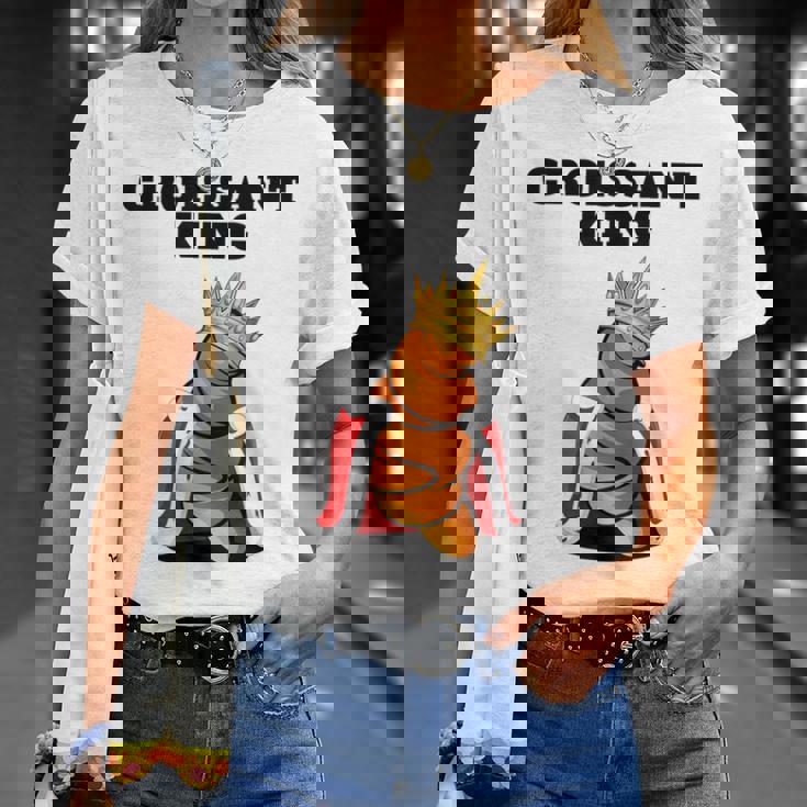 クロワッサンキング Tシャツ 彼女への贈り物