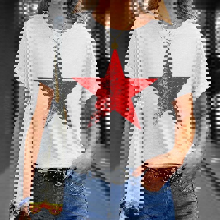 クールレッドスター Tシャツ 彼女への贈り物