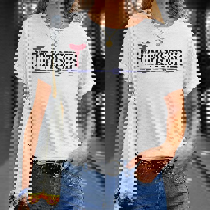 グリルバーベキュー ピットマスター Tシャツ 彼女への贈り物