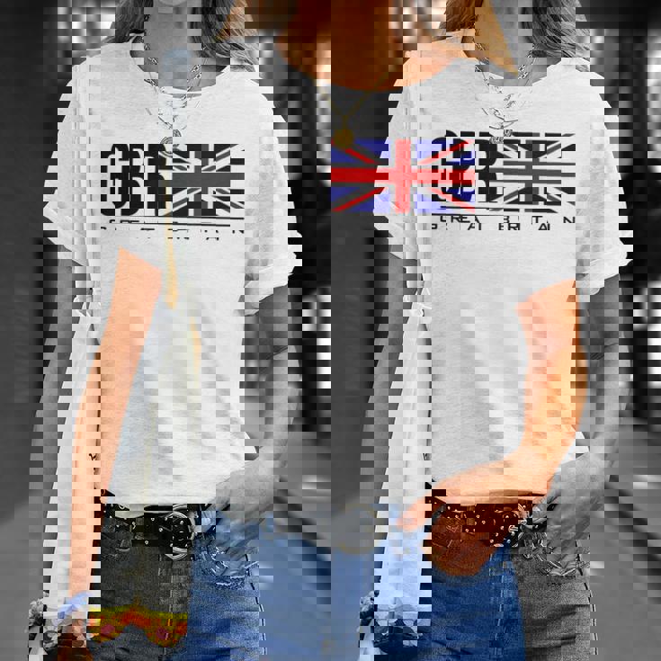 グレートブリテン国旗 ユニオンジャック ブリティッシュアスレチック チーム スポーツ Tシャツ 彼女への贈り物