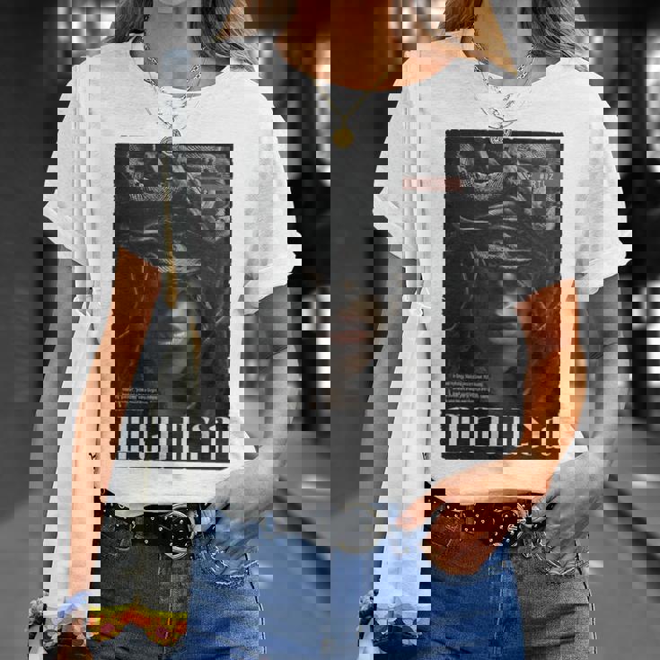 ゴルゴン メデューサ 女神 蛇 ギリシャ神話 メデューサ 長袖tシャツ Tシャツ 彼女への贈り物