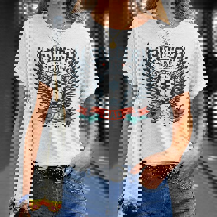 サッカー お父さん 家族 お揃い お父さん 父の日 Tシャツ 彼女への贈り物