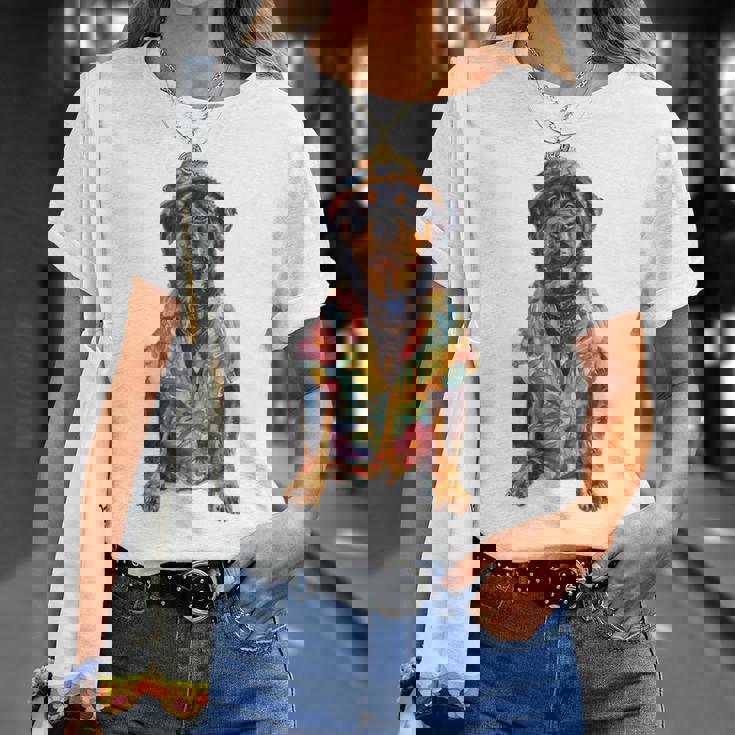 サマードッグロットワイラー Tシャツ 彼女への贈り物