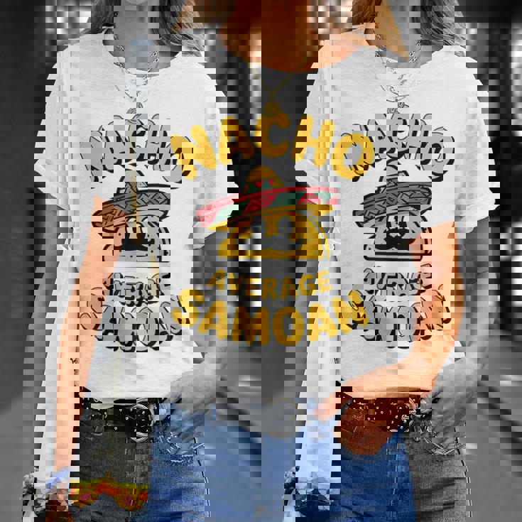 サモア・ナチョ 平均 面白い タコス 火曜日 シンコ・デ・マヨ フィエスタ Tシャツ 彼女への贈り物