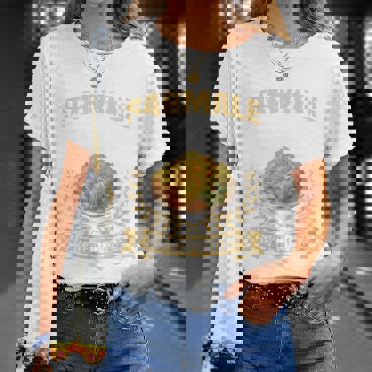 サルマレ好き セルビアン I Makearmale Disappearルーマニア料理 長袖tシャツ Tシャツ 彼女への贈り物