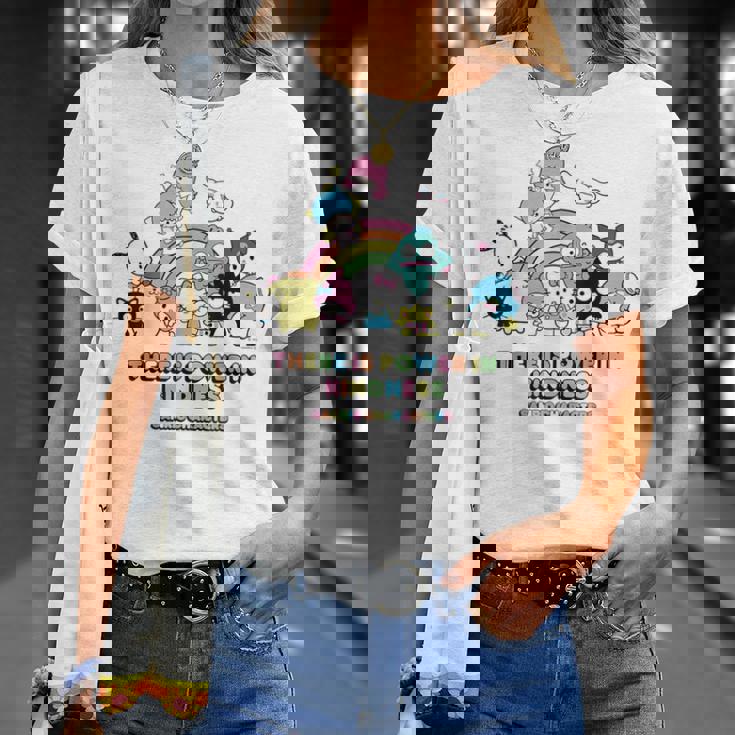 サンリオキャラクターズ Usデザイン レインボー Tシャツ 彼女への贈り物