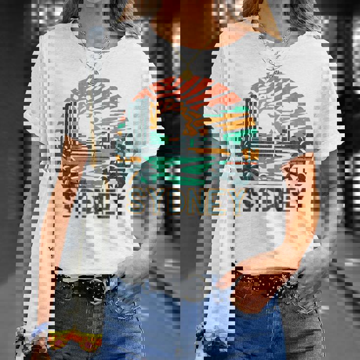 シドニーオーストラリアデザイン Tシャツ 彼女への贈り物