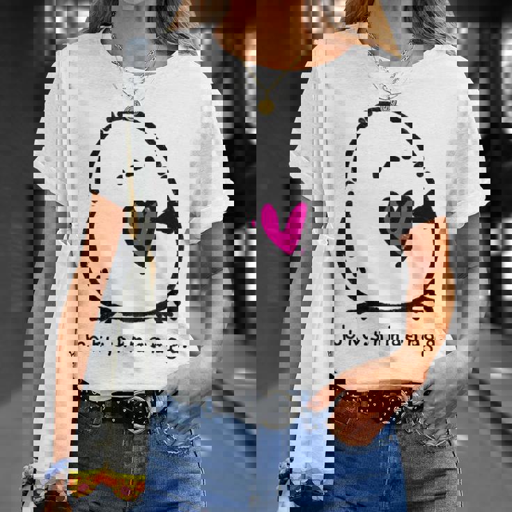 シマエナガ 北海道 雪の妖精 可愛い ぼく、シマエナガ。 愛 Tシャツ 彼女への贈り物