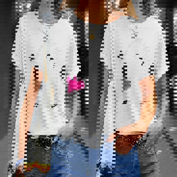 シマエナガ 北海道 雪の妖精 可愛い もふもふ 挨拶 Tシャツ 彼女への贈り物