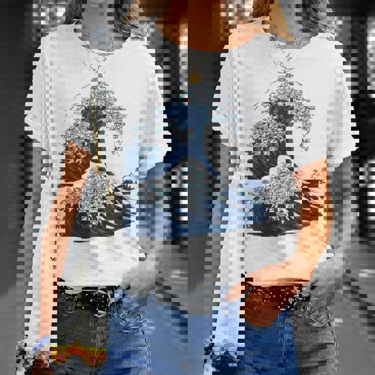 シーズーの偉大な波 Tシャツ 彼女への贈り物