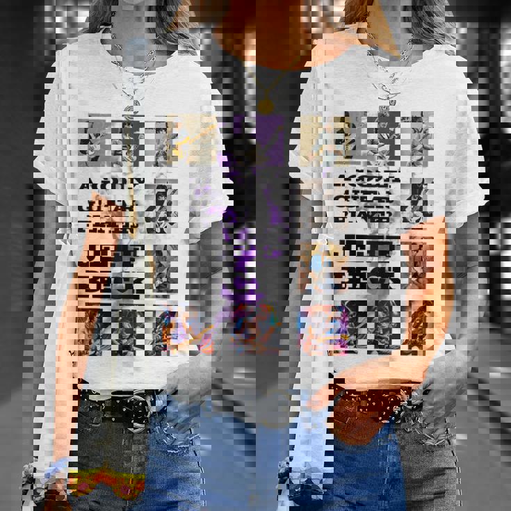 ジェフベック_005 Tシャツ 彼女への贈り物