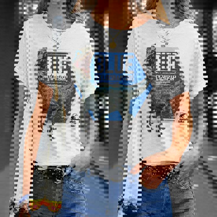 ジュラシック・ワールド Blue Data Tシャツ 彼女への贈り物