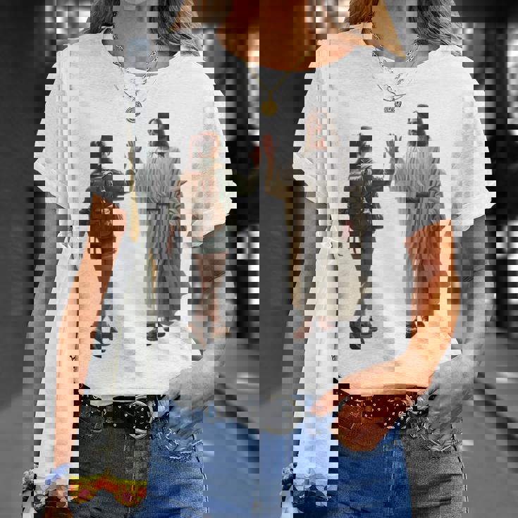 ジーザス Give Me The Five Tシャツ 彼女への贈り物