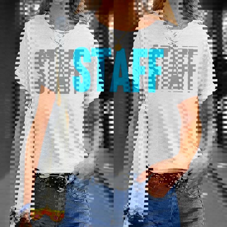 スタッフ イベント 衣装 クルー 音楽祭 バックプリント ワーカー Tシャツ 彼女への贈り物