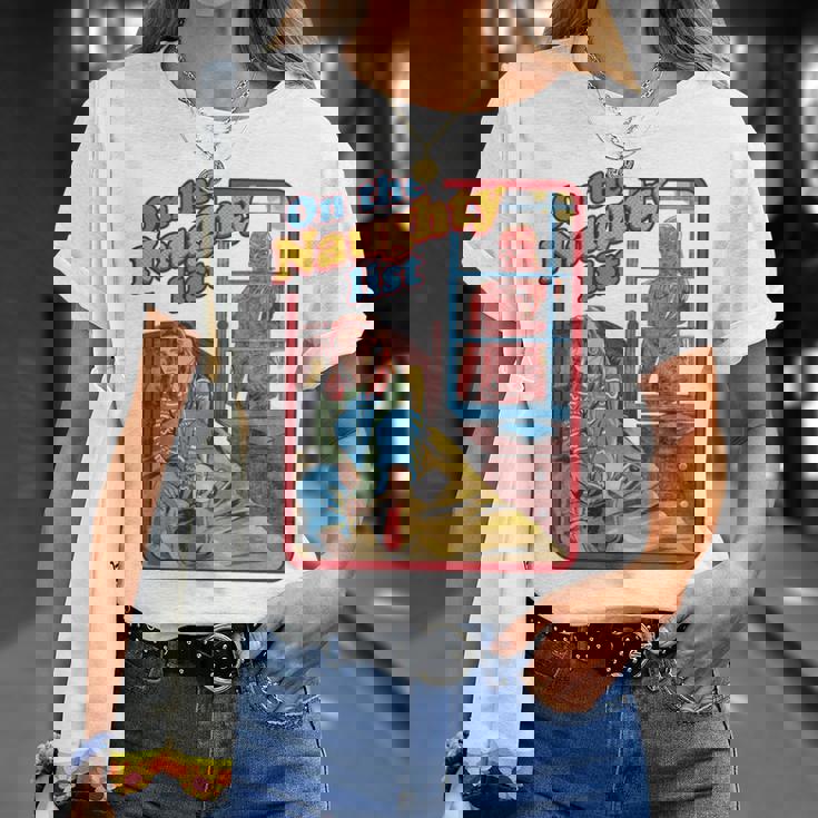 ストレンジャー・シングス クリスマス マックス ベクナ コミック いたずらリスト レトロ 長袖tシャツ Tシャツ 彼女への贈り物