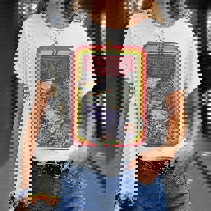ストレンジャー・シングス コミック プロモ パレス アーケード2 ファン 記念品 Tシャツ 彼女への贈り物