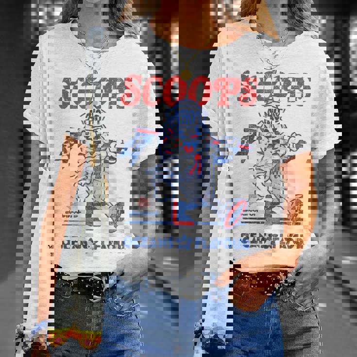 ストレンジャー・シングス スクープ アホイ アイスクリーム マスコット スターコート レトロ Tシャツ 彼女への贈り物