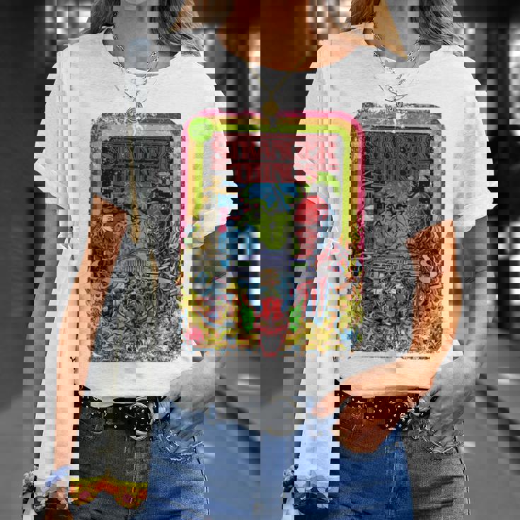 ストレンジャー・シングス プロモコミック ザ・パーティー ベクナ バトル レトロ 80年代 長袖tシャツ Tシャツ 彼女への贈り物