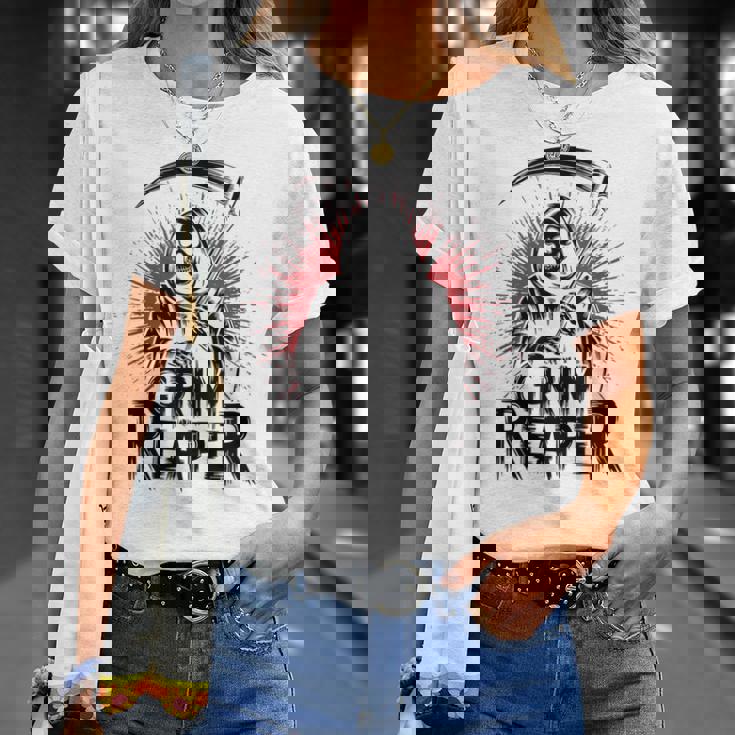 スプラッシュアート 死神 ハロウィン Tシャツ 彼女への贈り物