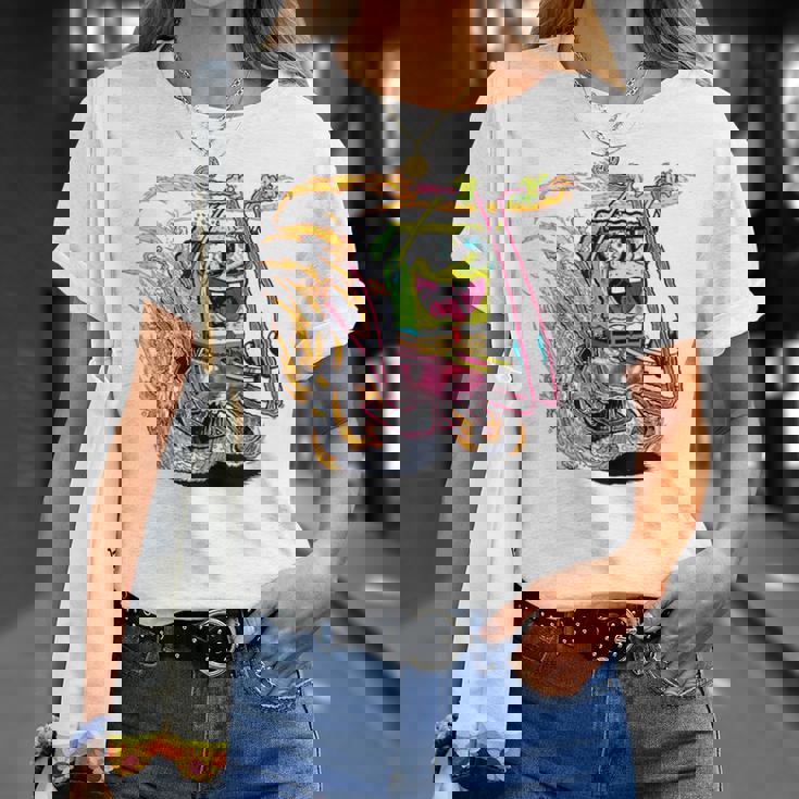 スポンジボブ スクエアパンツ スポンジボブ コミックバイク Tシャツ 彼女への贈り物