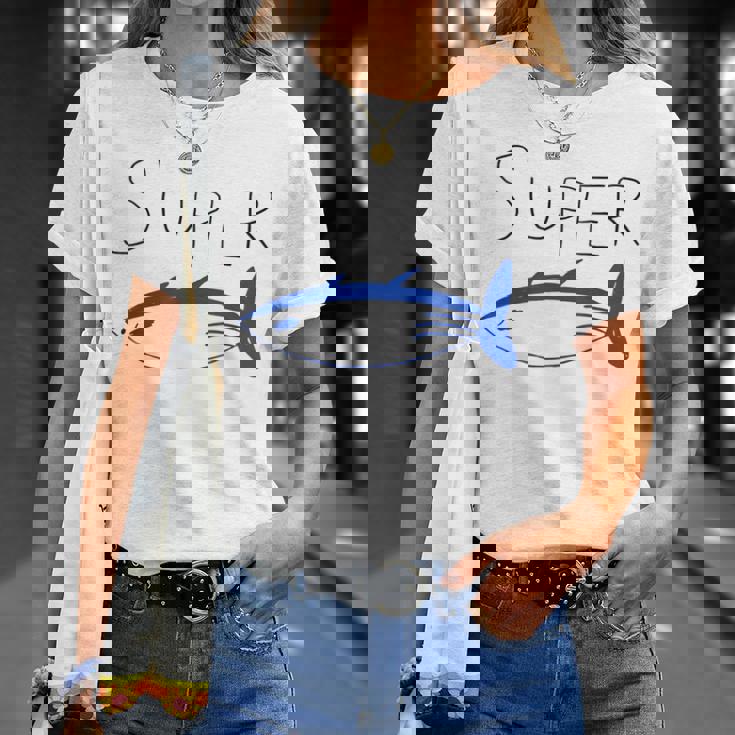 スーパー マグロ 魚 陸軍 友達 ギフト K-Pop Tシャツ 彼女への贈り物