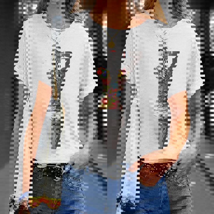 タトゥー レディース アートtシャツ モチーフ セクシータトゥー レディース メンズ Tシャツ 彼女への贈り物