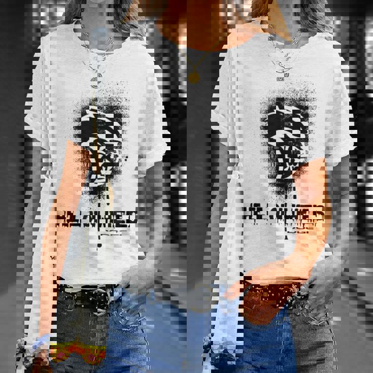 ダッジ・ヘルキャット・ヘル・オン・ホイールズ Tシャツ 彼女への贈り物