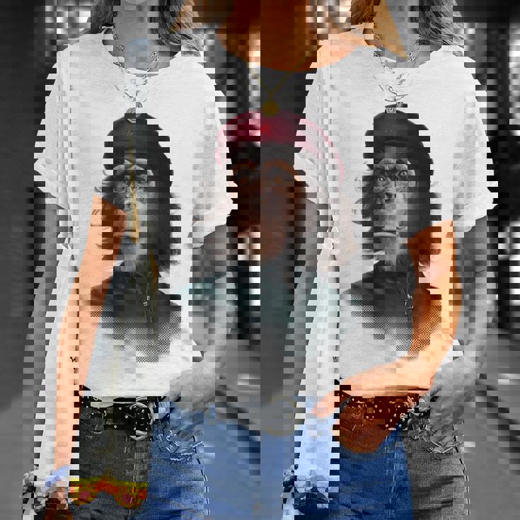 チェ ゲバラ チンパンジー Tシャツ 彼女への贈り物