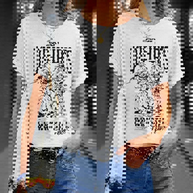 チャッキー＆ティフ・フォーエヴァー・ラブ・ハーツ Tシャツ 彼女への贈り物