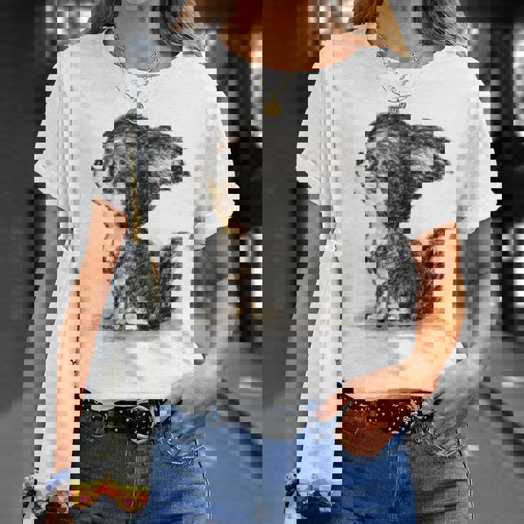 チワワ 犬 かわいい いぬ 子犬 ペット イラスト Tシャツ 彼女への贈り物