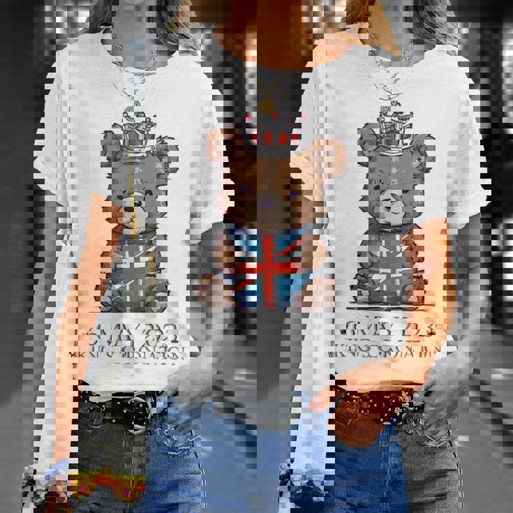 テディロイヤルベア 王様の戴冠式 ユニオンジャック・チャールズ Tシャツ 彼女への贈り物